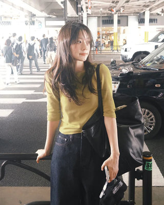 5/8 length clean T-shirt