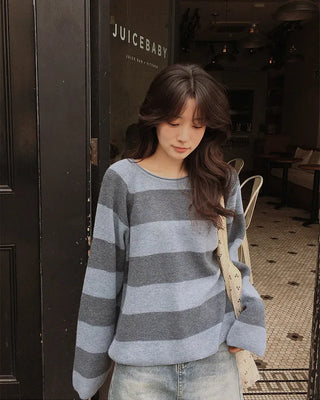 Cashmere striped knit