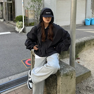 String Hooded Mountain Parka