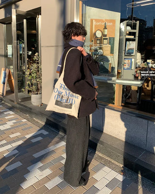 Wool button-up half coat