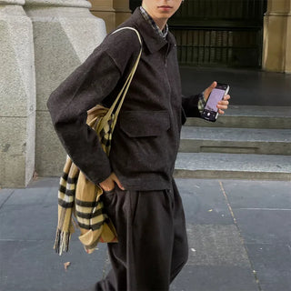 Two-pocket zip jacket