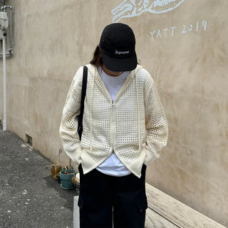 Two-pocket buckle shoulder bag