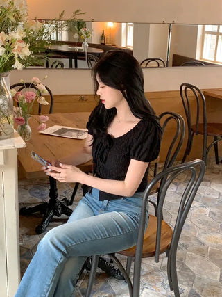 Lace blouse (2 colors)