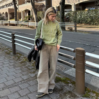 Melange Round Neck Knit