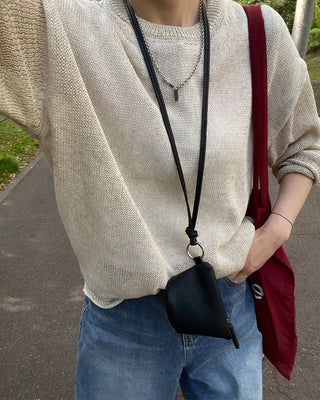(Unisex) Linen Blend Summer Knit
