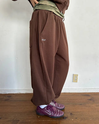 (ORIGINAL) Side-tuck Loose Fit Sweatpants (Fleece Lined)