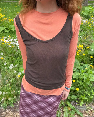 Tencel layered camisole
