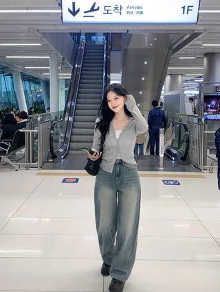 Summer slit collar cardigan (7 colors)