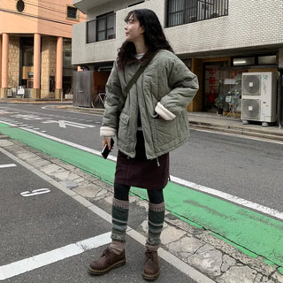 Vintage Boa Down Jacket