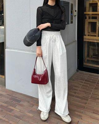 Enamel Shoulder Tote Bag