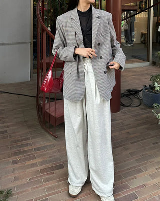 Classic check jacket