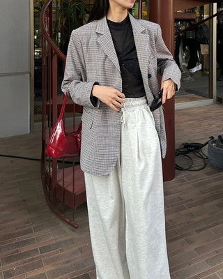 Classic check jacket