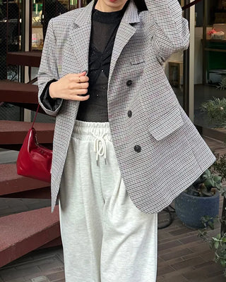 Classic check jacket