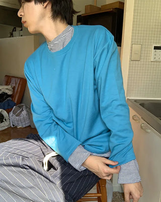 (Unisex) Round Long T-Shirt