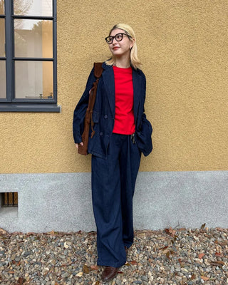 Semi-Cropped Basic Half T-Shirt