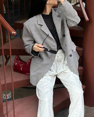 Classic check jacket
