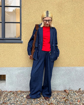 Semi-Cropped Basic Half T-Shirt