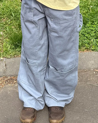 Wide Pocket Caper Pants