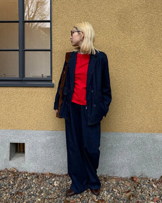 Semi-Cropped Basic Half T-Shirt