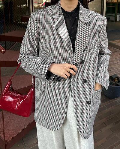 Classic check jacket