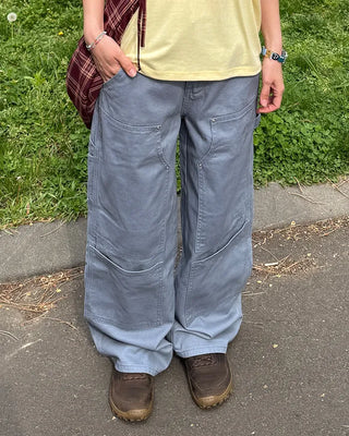 Wide Pocket Caper Pants