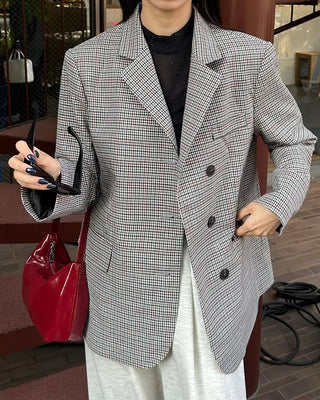 Classic check jacket