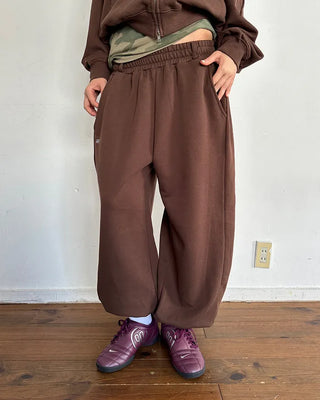 (ORIGINAL) Side-tuck Loose Fit Sweatpants (Fleece Lined)