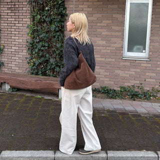Melange Round Neck Knit