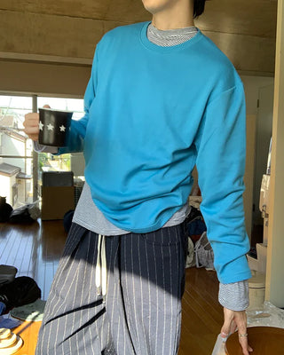 (Unisex) Round Long T-Shirt