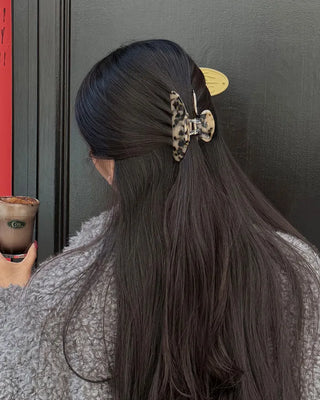 Leopard hairpin