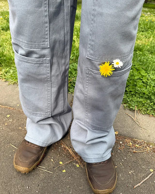 Wide Pocket Caper Pants