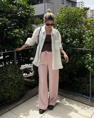 Nylon Summer Easy Pants