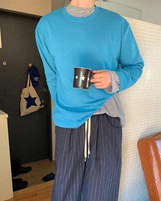 (Unisex) Round Long T-Shirt