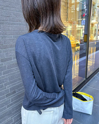 Asymmetrical Button Cardigan