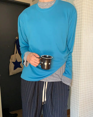 (Unisex) Round Long T-Shirt