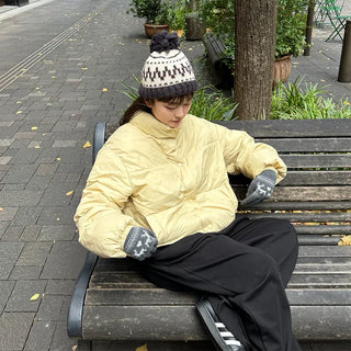 Deer print gloves (touchscreen compatible)