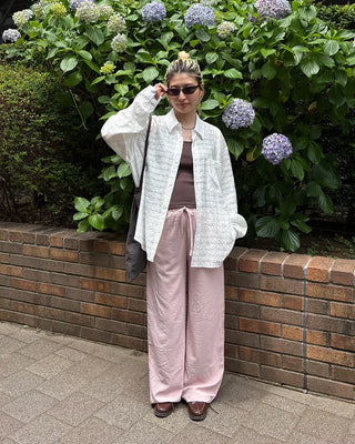 Nylon Summer Easy Pants