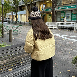 Daily Cropped Padded Jumper