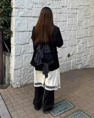 Double Ribbon Knapsack
