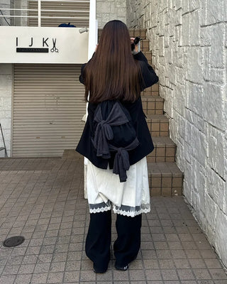 Double Ribbon Knapsack