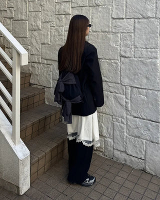 Double Ribbon Knapsack