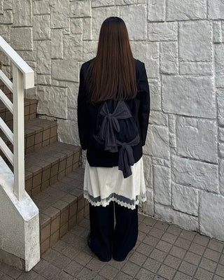 Double Ribbon Knapsack