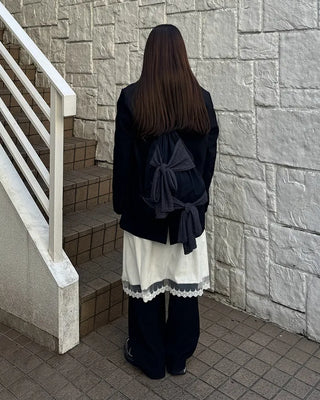 Double Ribbon Knapsack