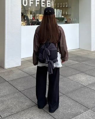 Double Ribbon Knapsack