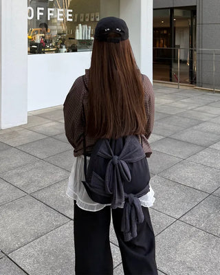 Double Ribbon Knapsack