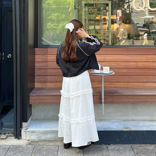 Two-line zip-up mountain parka