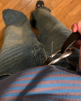 Western design point belt