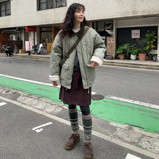 Vintage Boa Down Jacket