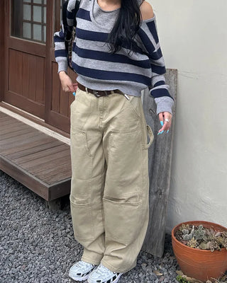 Double knee carpenter pants