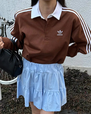 Mini tiered skirt
